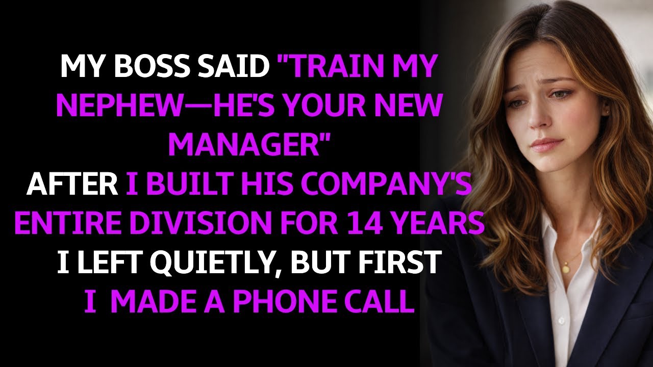 They Replaced Me With The Boss's Son After 11 Years—One USB Drive Ended Both Their Careers