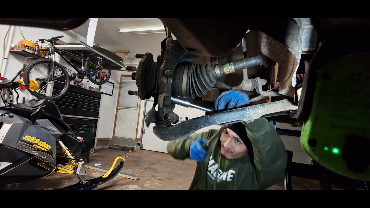 2015 Nissan Rogue front wheel bearing replacement