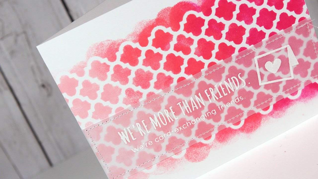 Card-Exchaning Friends - Make a Card Monday #227