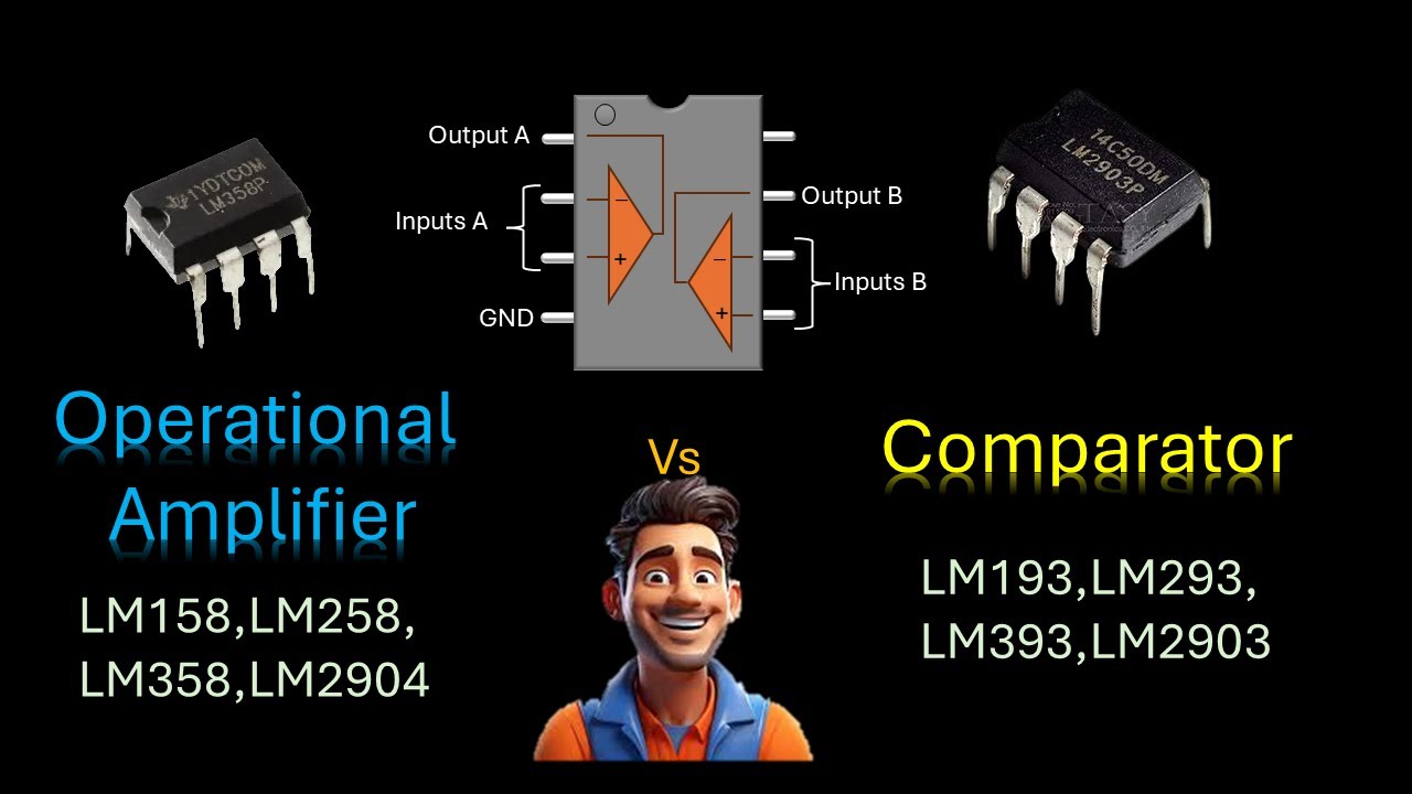 Operational Amplifier vs Comparator