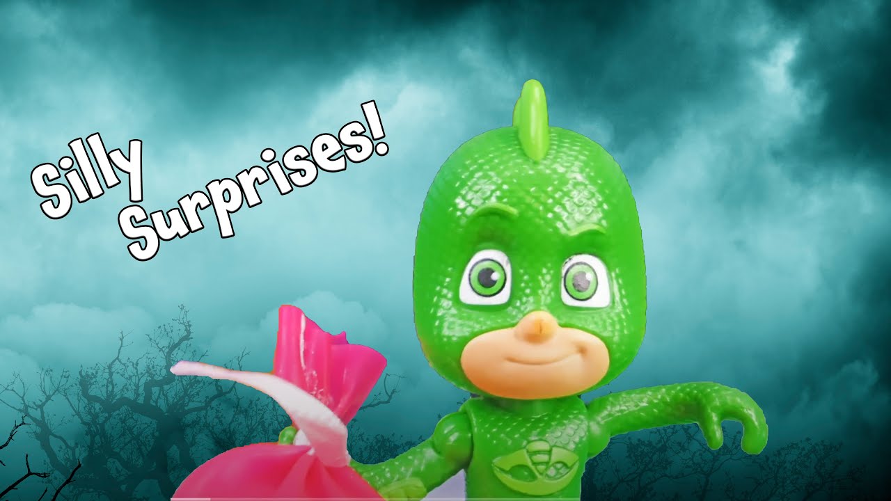 Silly Surprises at the PJ Masks Headquarters for Gekko