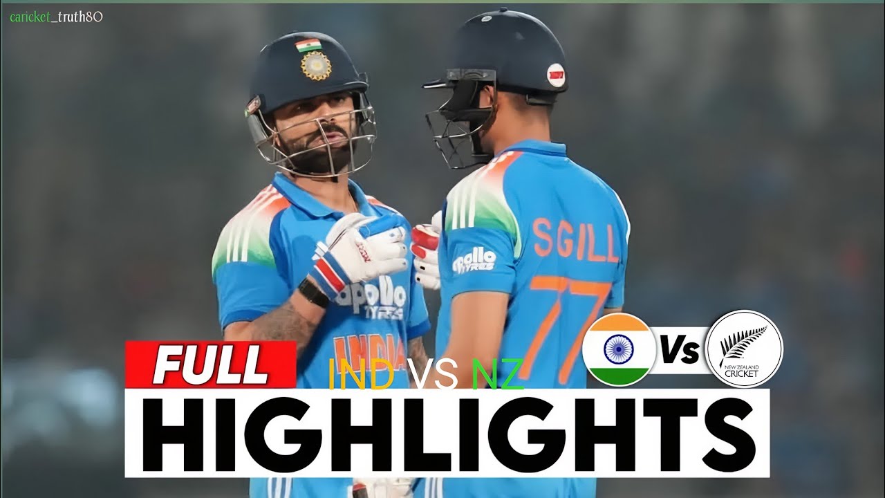 India vs New Zealand 2nd ODI Highlights 2026 | IND vs NZ ODI Highlights 2026 | IND vs NZ 2026