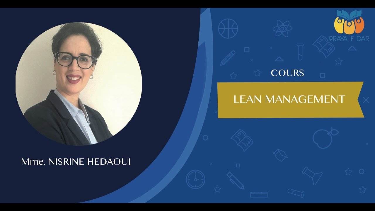 Lean management  Pr: HEDAOUI Nisrine séance: 6