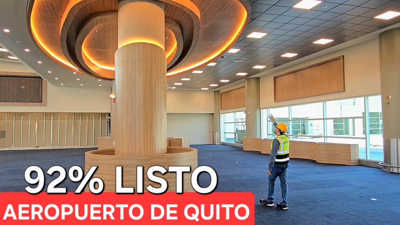 Ampliación del Aeropuerto de Quito al 92% ✈️ | Recorrido exclusivo por la obra 2025