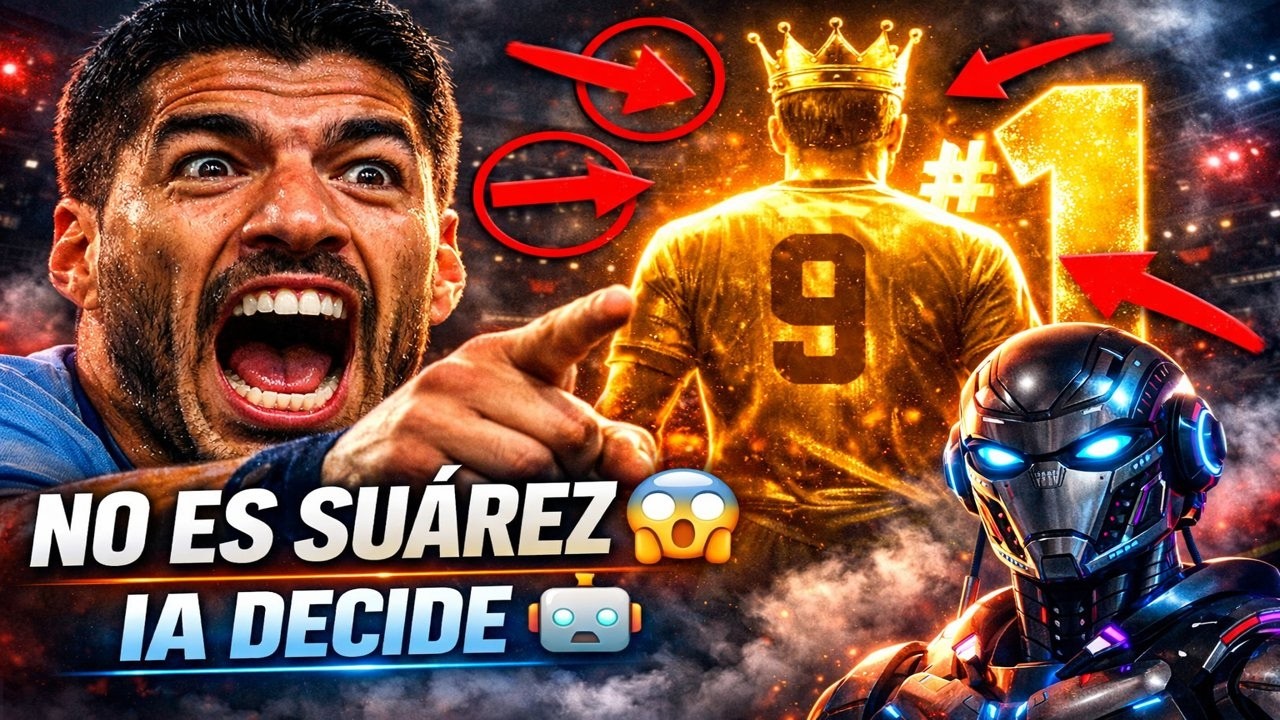 “NO ES SUÁREZ 😱 LA IA ELIGE AL MEJOR DE URUGUAY 🇺🇾🤖”