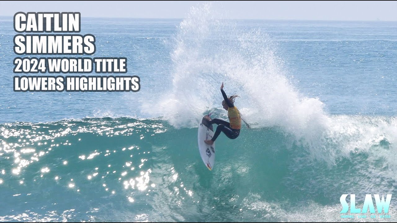 Caitlin Simmers Surfing Highlights Clinching First World Title