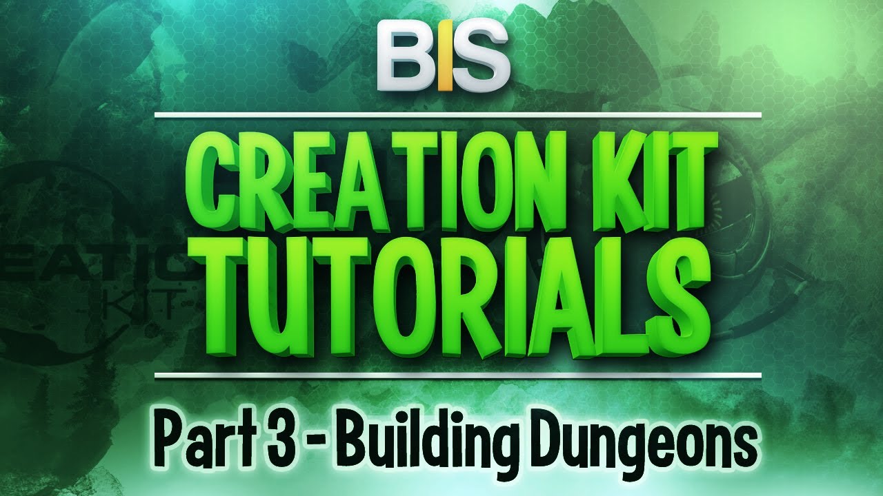 Skyrim Creation Kit Tutorials - Episode 3: Building A Dungeon