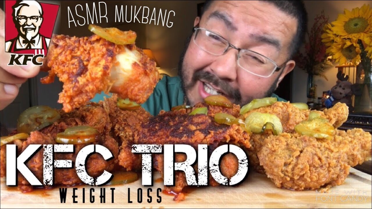 Weight Loss? Asmr #587 KFC Trio!