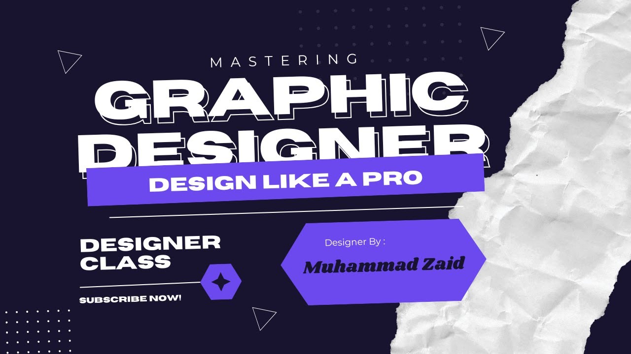 Lecture 09 — Food Post Design Basics  NSU B#1  Instructor Sir Zaid