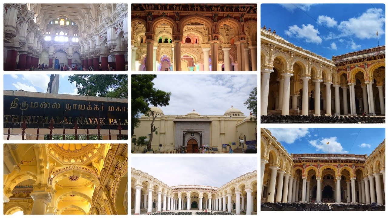 Thirumalai nayakar palace madurai ||Aayiram kaal mandapam || 1000 stone pillars || Tourist spot
