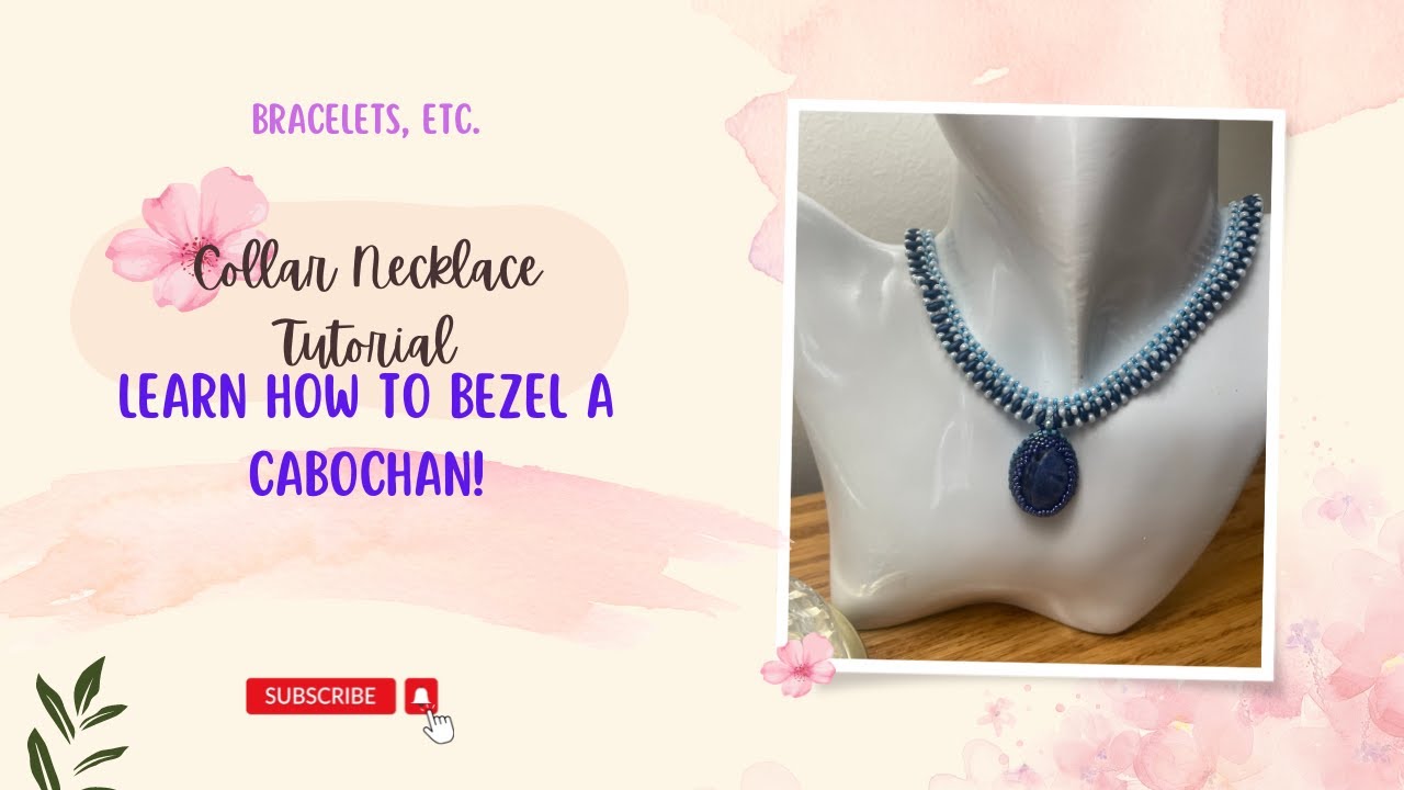 Make this necklace and learn to bezel a cabochon!