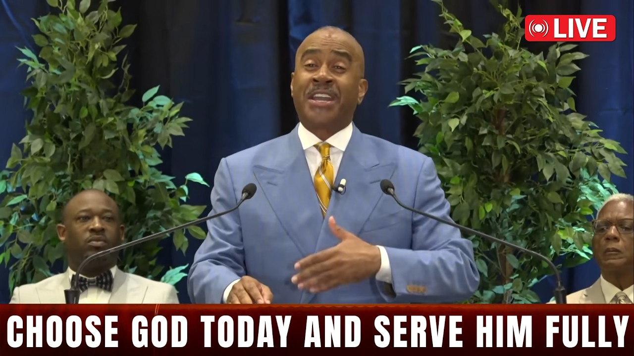 Pastor Gino Jennings [April 06, 2026]... Choose God Today and Serve Him Fully