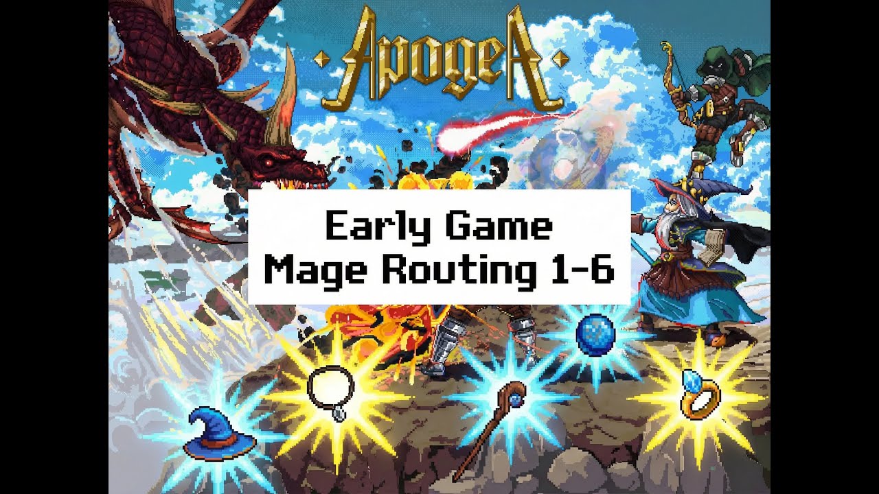 Apogea Levels 1-6 PREP YOUR MAGE ITEMS
