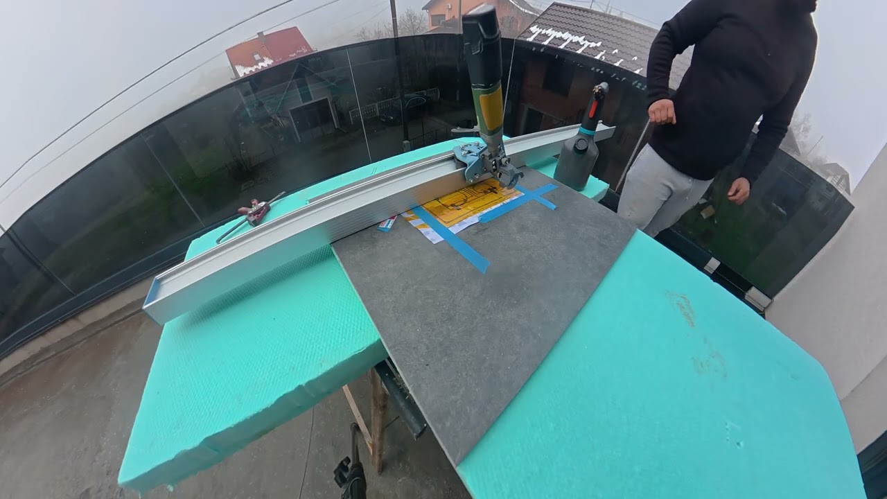 tileable flush plate trening