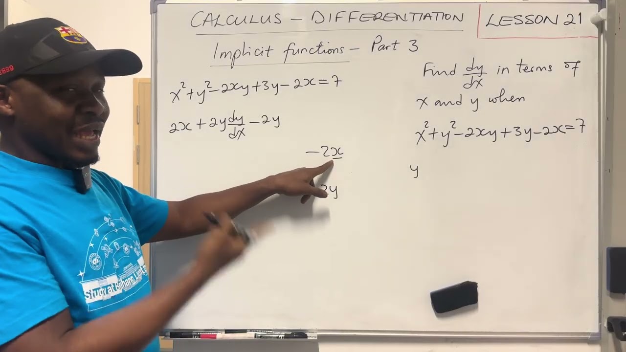 Differentiation : Lesson 21