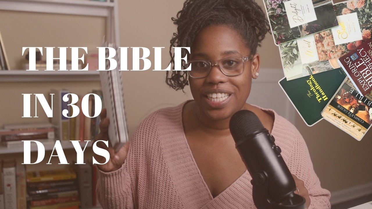 What God taught me after reading the Bible in 31 days | 31 day bible reading challenge