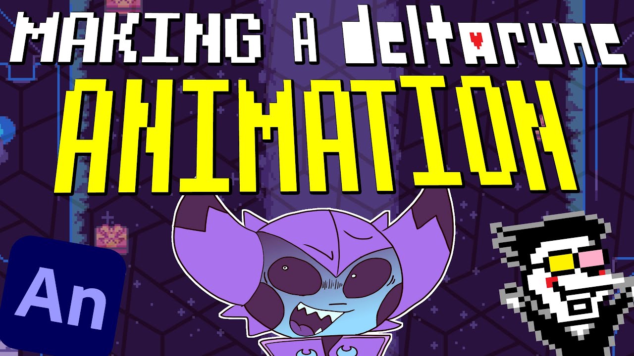 How To Make a DELTARUNE Sprite Animation | Tutorial |