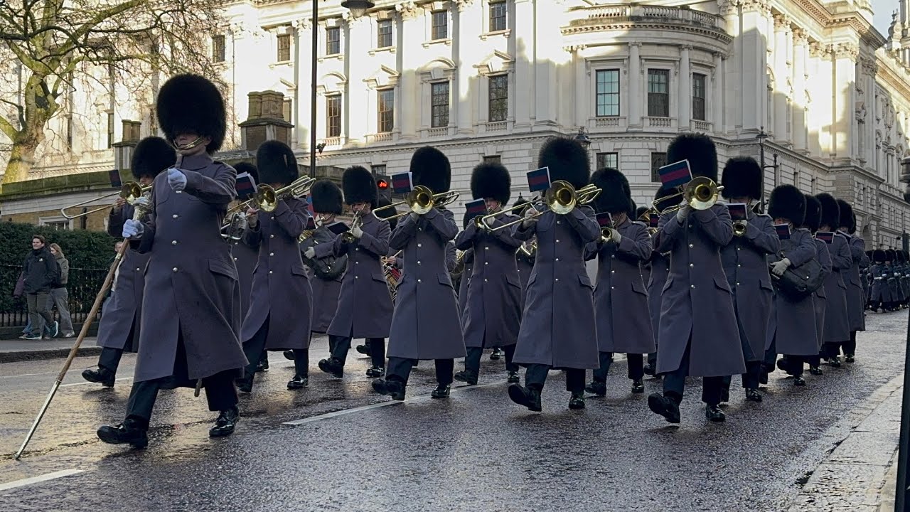 The Band of the Grenadier Guards - Guard of Honour for the Dutch Defence Minister 27th January 2025