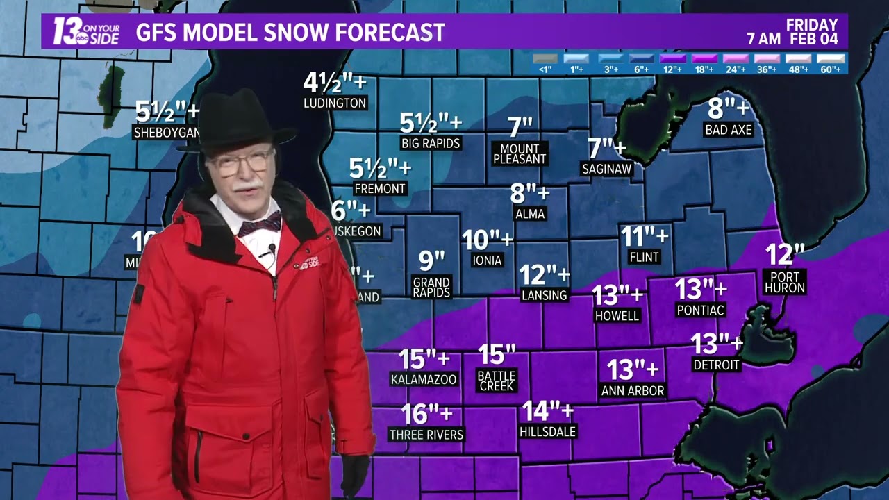 6 pm Weather Forecast - Grand Rapids, MI - Friday, January 28, 2022