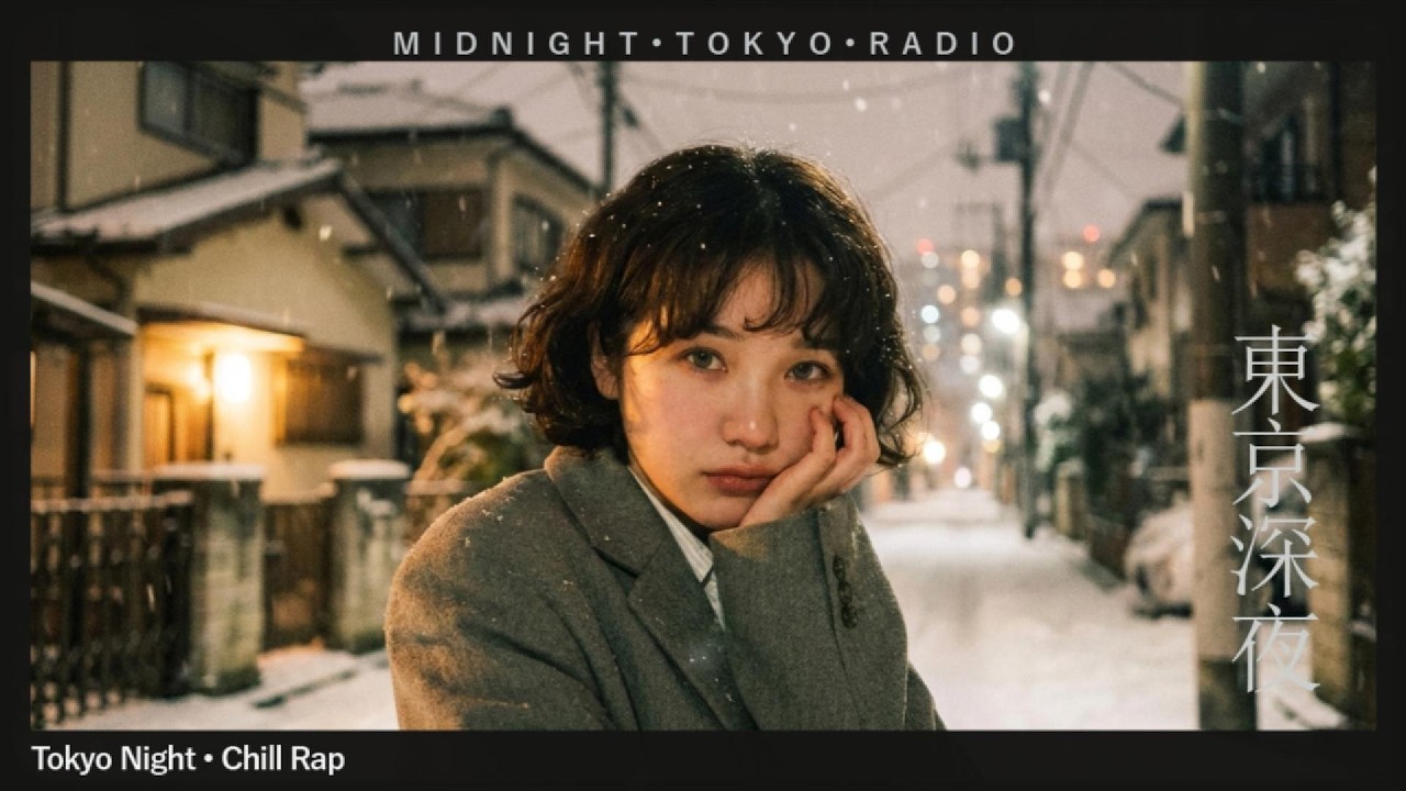 【邦楽 Playlist】雪の降る静かな夜に。作業用チルラップ & メロウヒップホップ｜集中・リラックス・ストレス解消｜Midnight Tokyo Radio