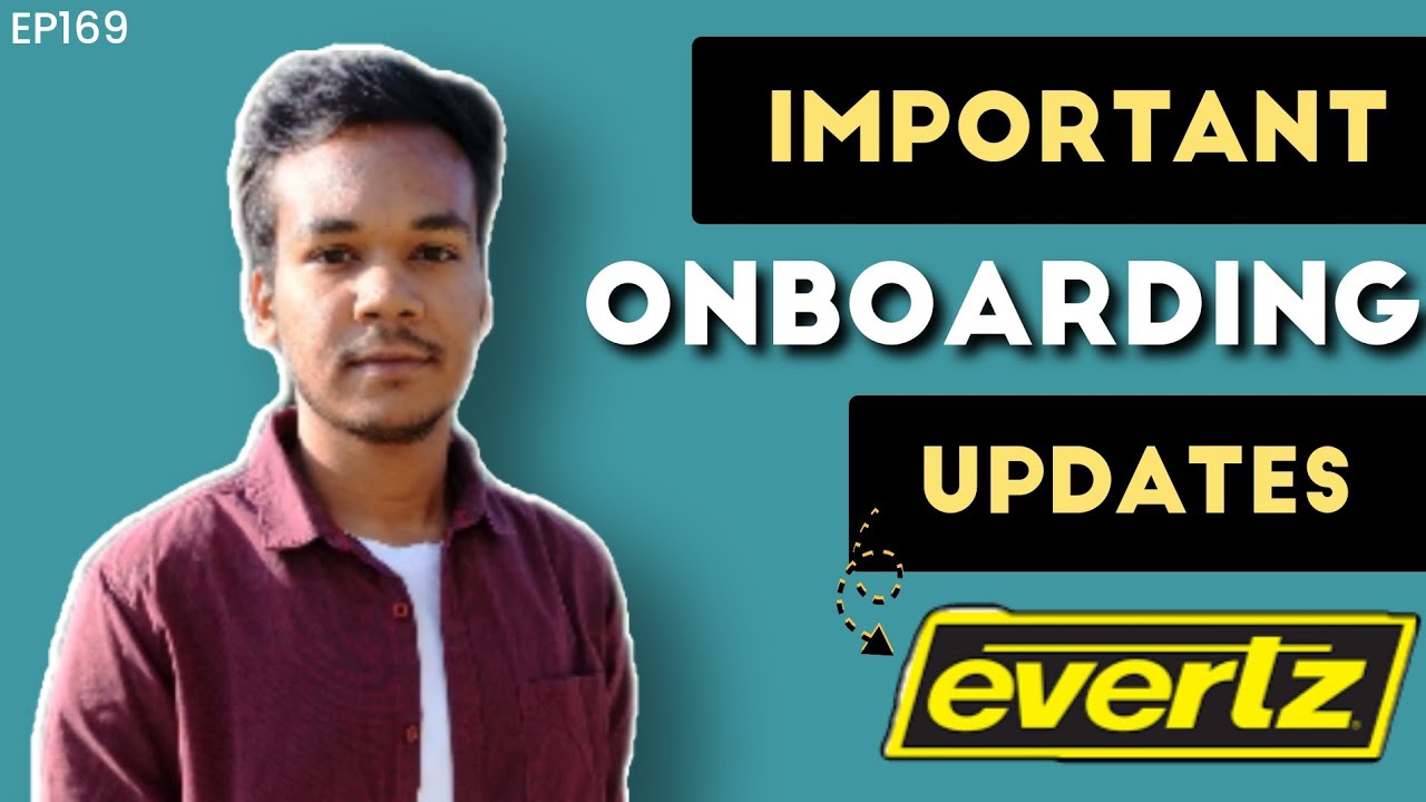 evertz interview questions | Onboarding Updates #evertz #interview
