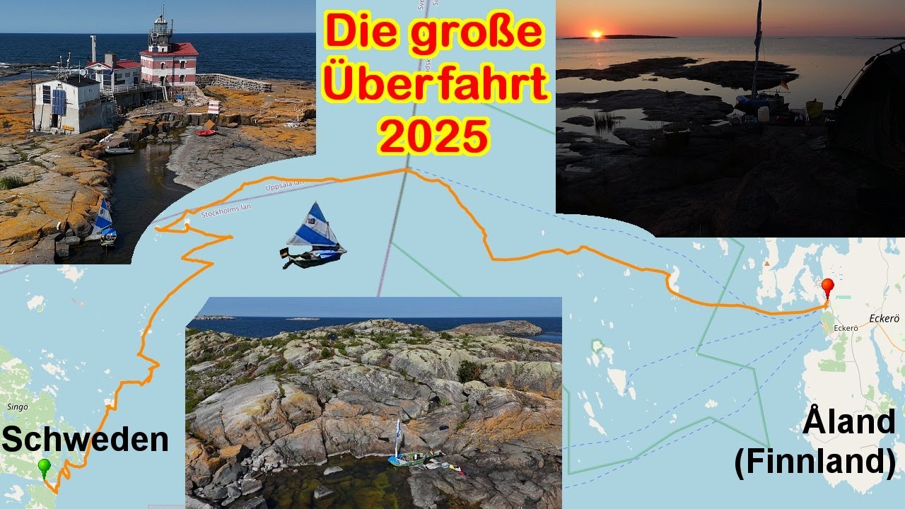 Mit dem Banana-Boot quer über die Ostsee