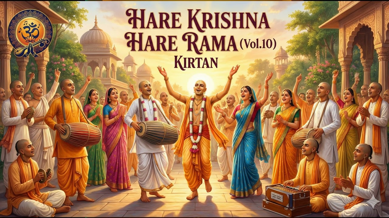 Hare Krishna Hare Rama  | KIRTAN | Joyful & Ecstatic | Bhakti Music Hindi