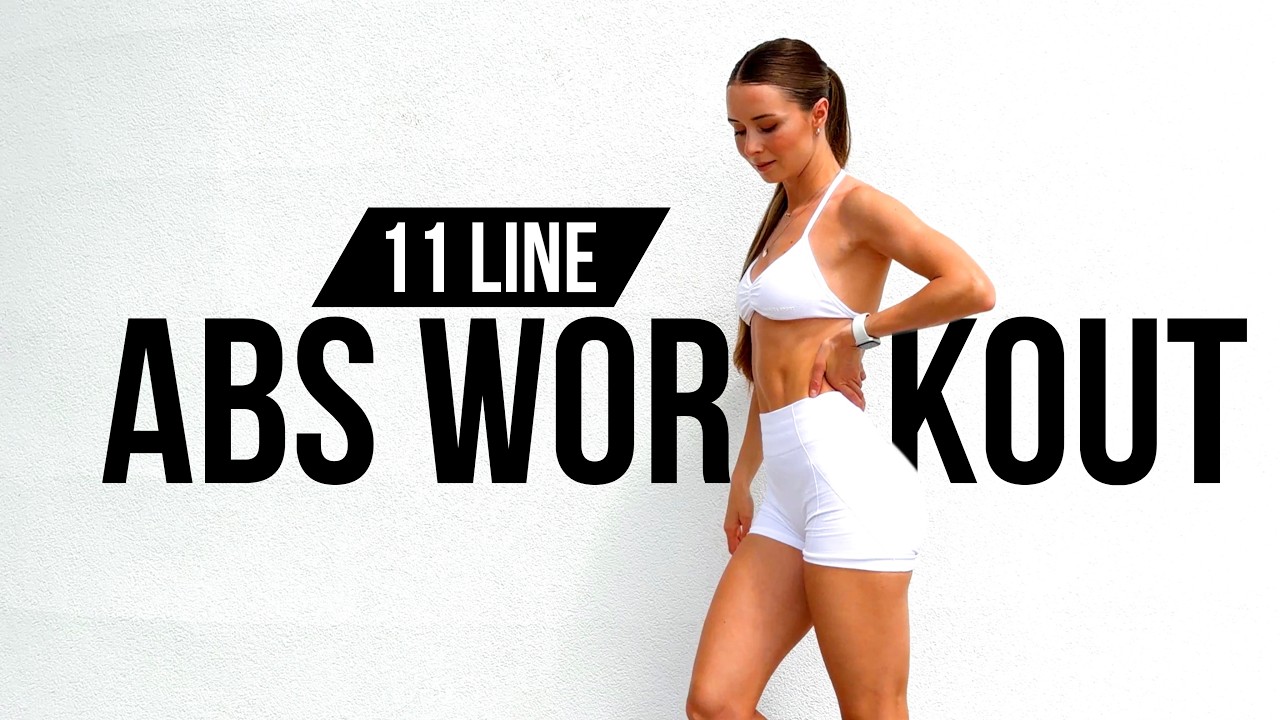 🔥 10 MIN 11 LINE ABS WORKOUT | Sculpt Your Waist & Define Your Core