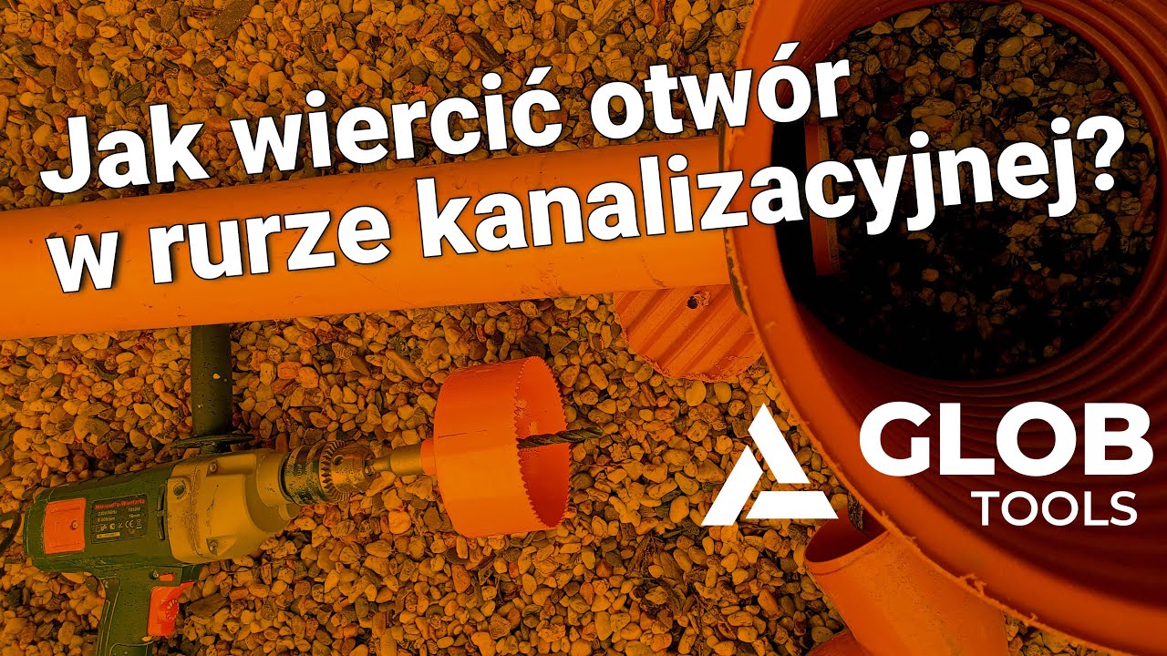 Jak wiercić otwór w rurze kanalizacyjnej? InSitu