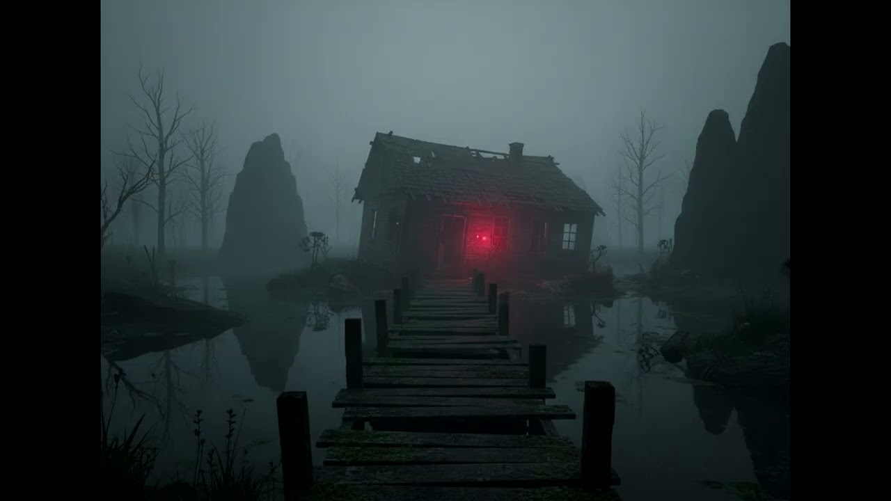 Dark Ambient Abandoned Cabin Lake Music
