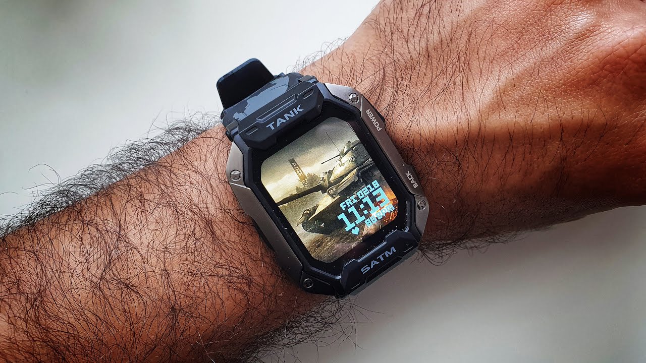 Kospet Tank M1 Review! The INDESTRUCTIBLE, Rugged Smartwatch!!!