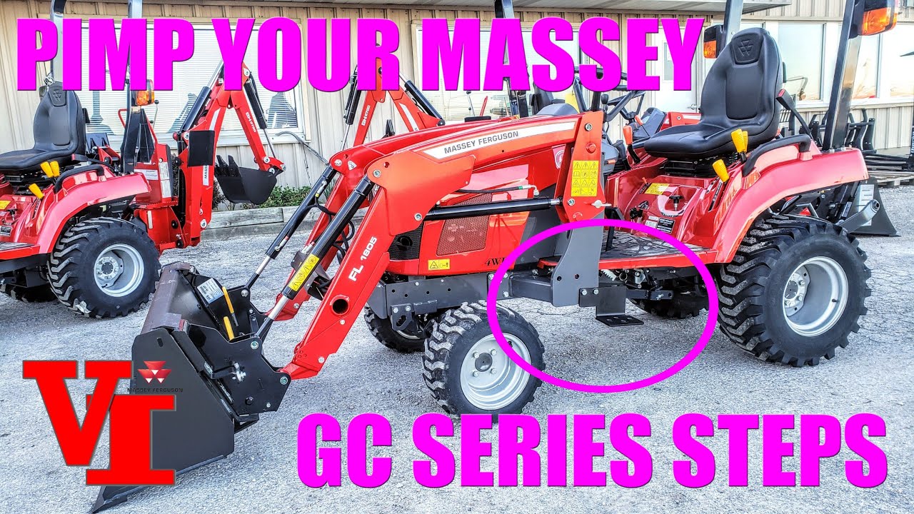 Make it Yours: Massey Ferguson GC Series Steps from retailREMS
