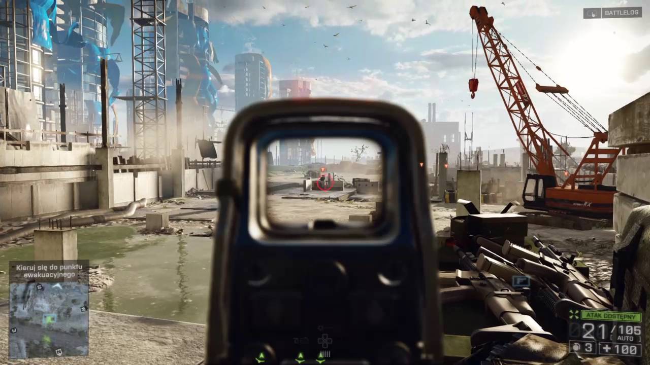 Battlefield 4 #1 PL lektor (Ciche mikro ):