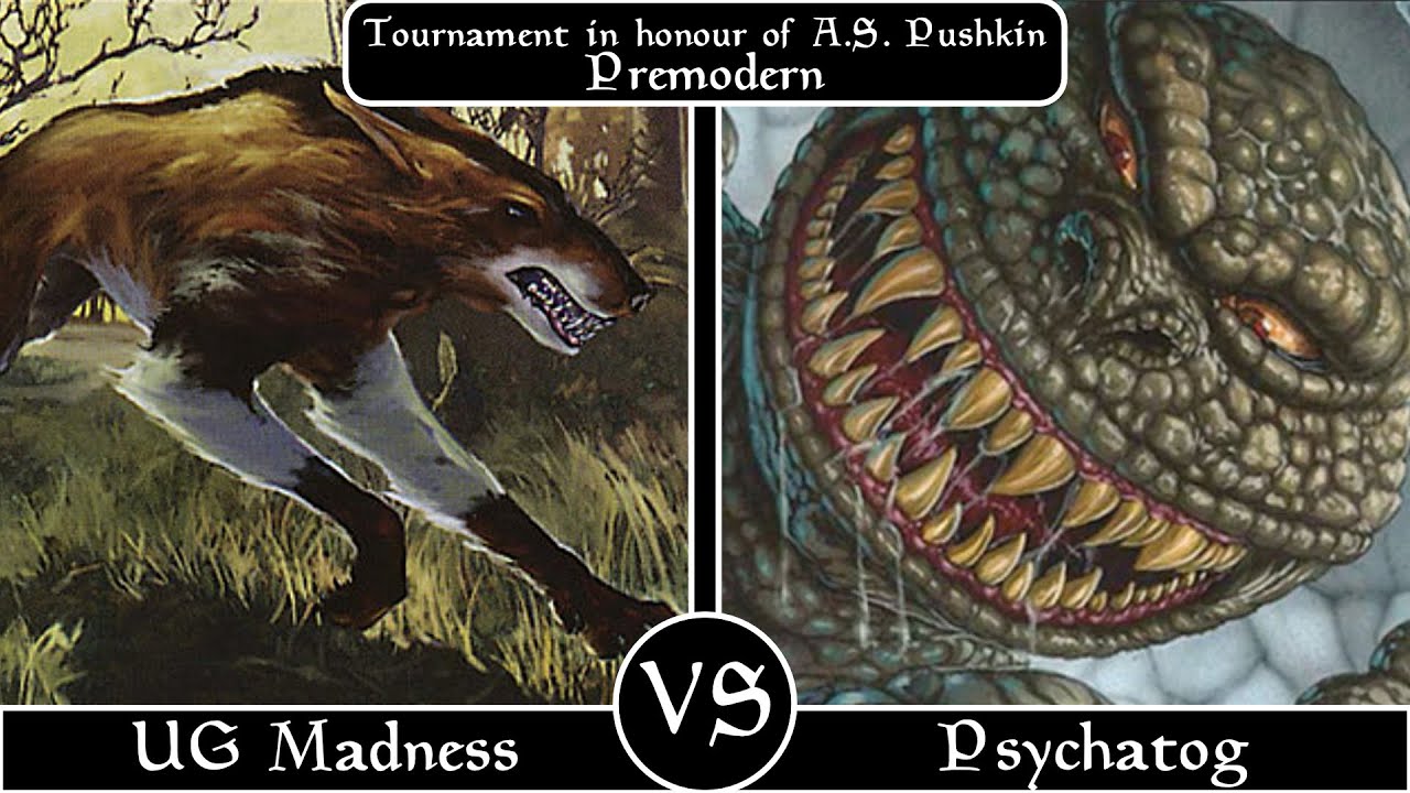 UG Madness vs Psychatog. Round 4. Premodern Tournament in honour of A.S. Pushkin.