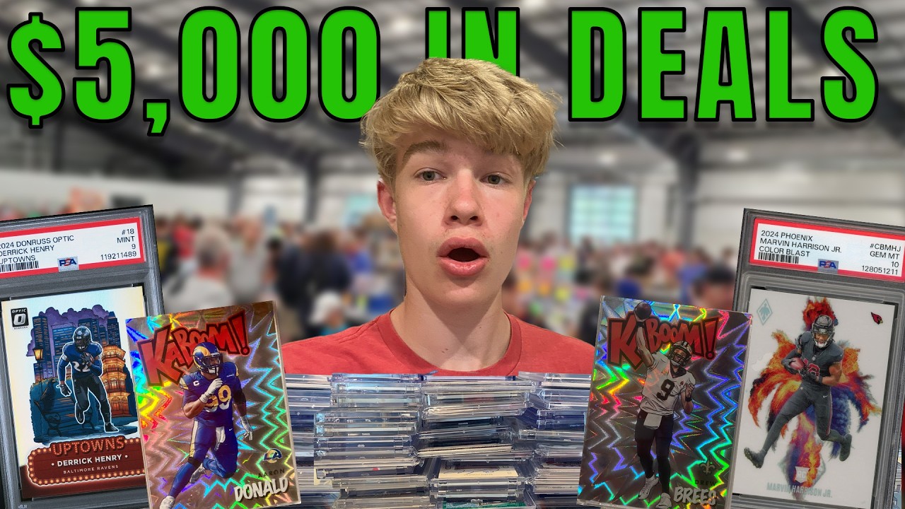 $5,000 in INSANE Card Show Deals