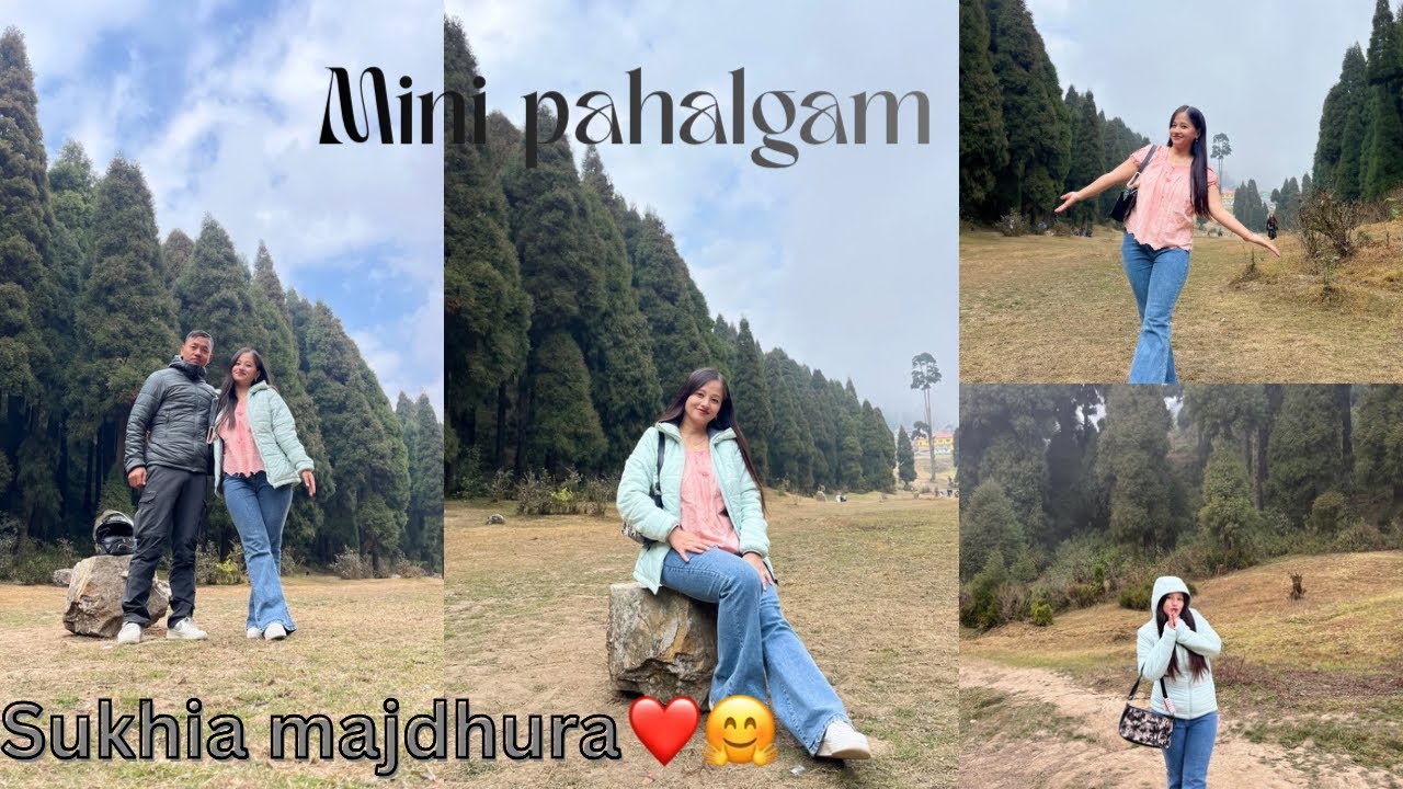 Visiting beautiful place mini Pahalgam 😍/sukhia majdhura Darjeeling ❤️/ long ride 🫣