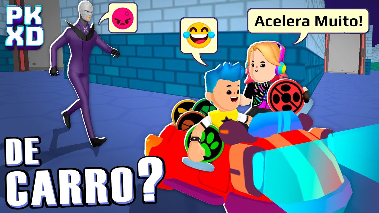 🤣 O HAWK MOTH Não Esperava Por Essa | Carro no Miraculous Hunt do PK XD