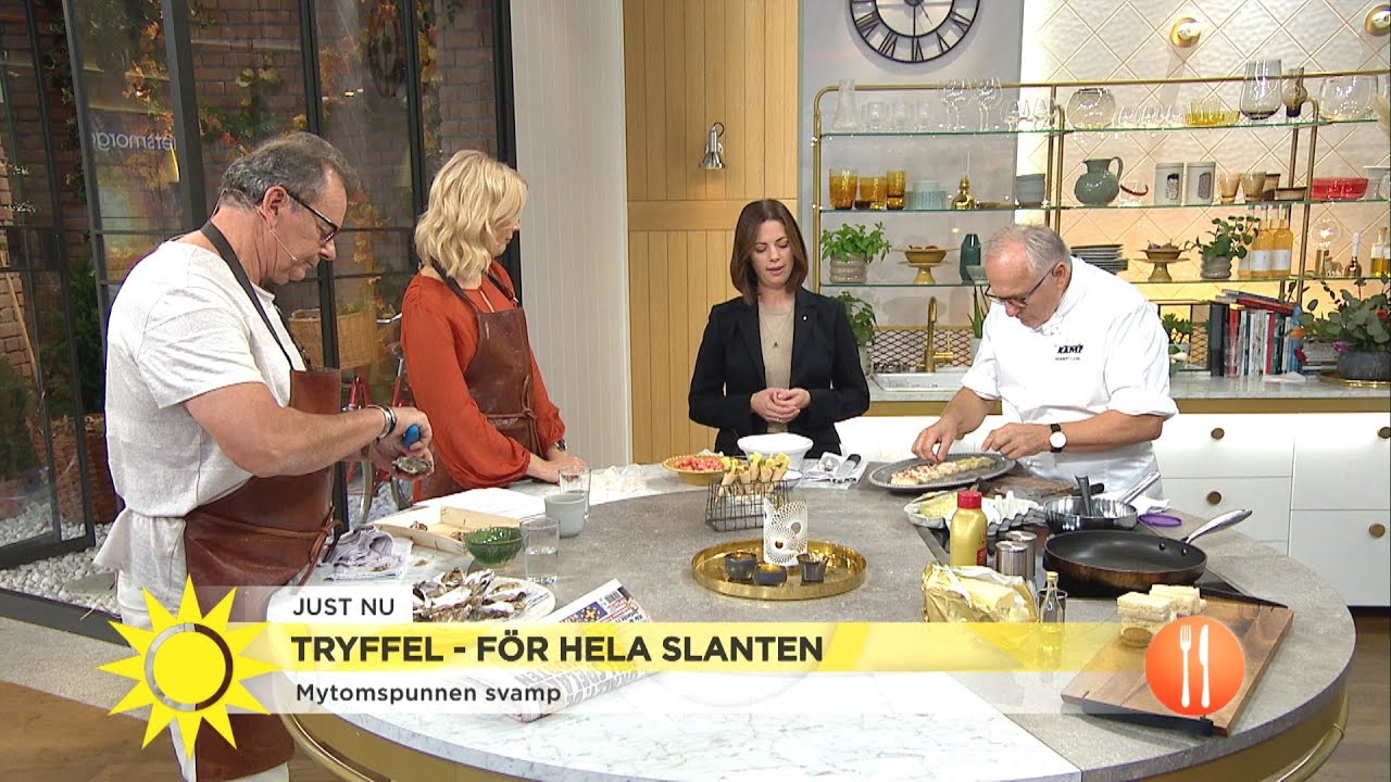 Lyxa till det med tryffel i kv&auml;ll - h&auml;r &auml;r de b&auml;sta tillbeh&ouml;ren - Nyhetsmorgon (TV4)