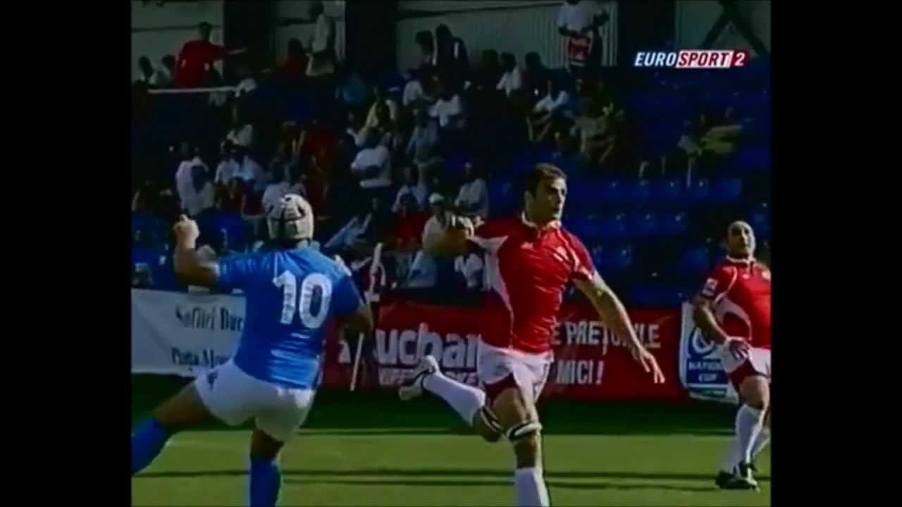 Georgia 20 second try vs Italy A