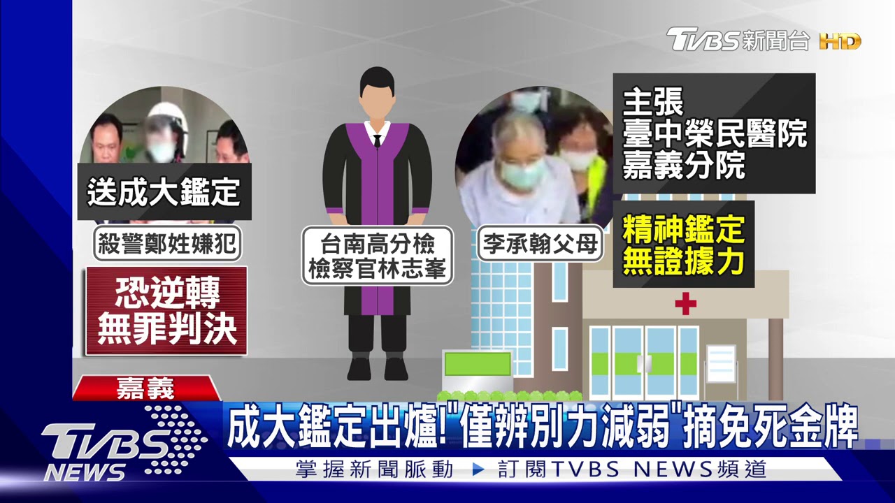 精神鑑定出爐 鐵路殺警