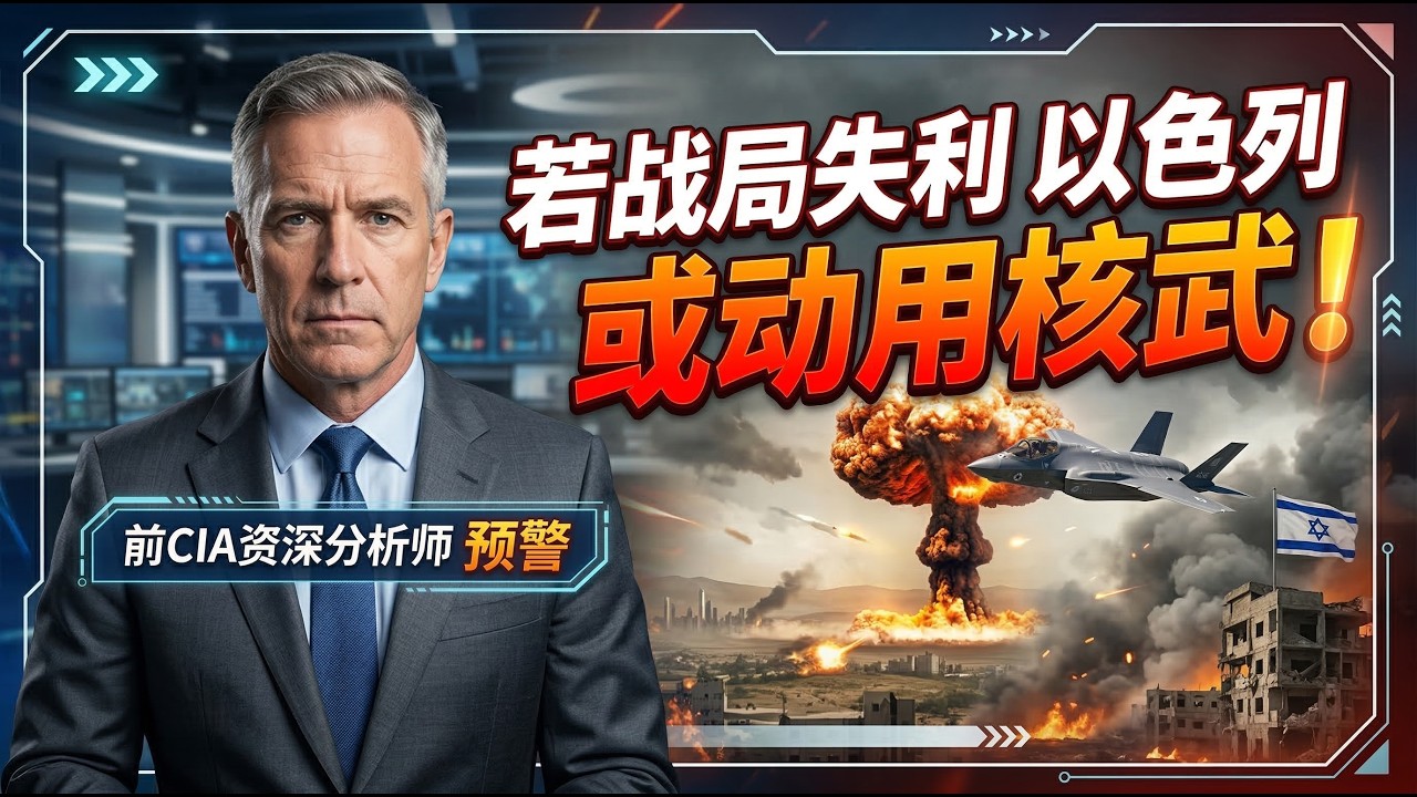 前CIA资深分析师：若战局失利 以色列或动用核武