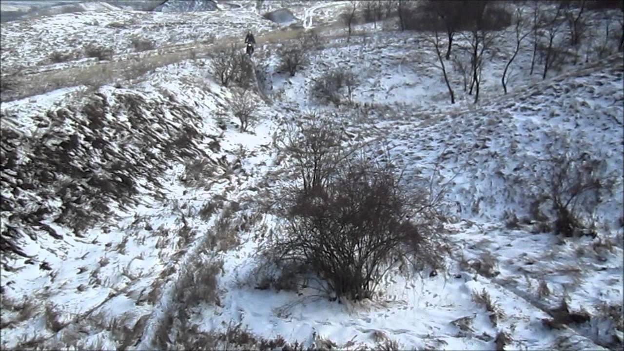 KTM 525 XC enduro & BMW F800 GS - Winter Funduro