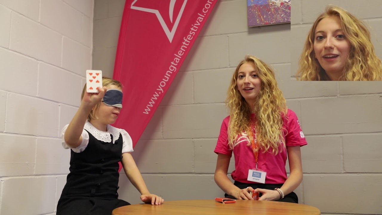 Accordionist Madlyn Dugué does incredible mind tricks