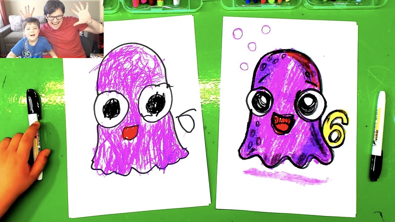 How to draw Moy 6 the Virtual Pet Game - Doodles