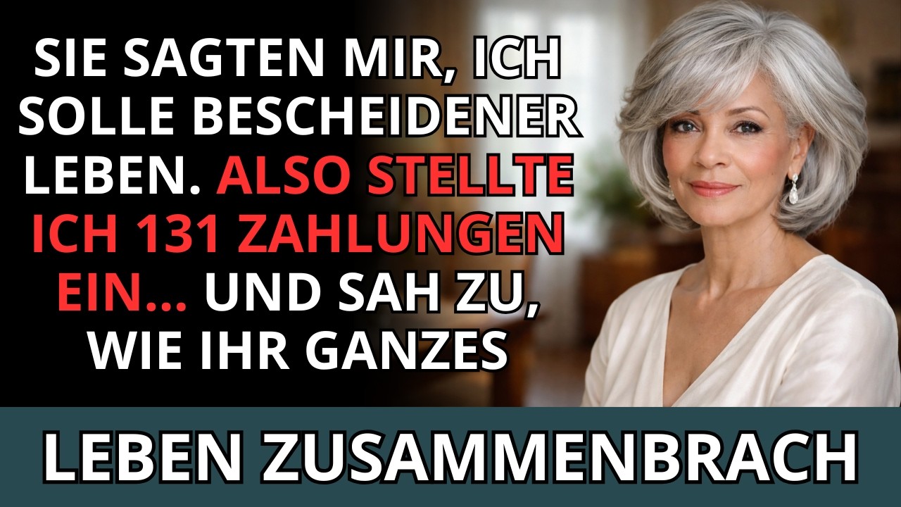 IHRE GESCHICHTE AUS KENTUCKY 👵💔 Sie sagten, sie solle bescheidener leben, also beendete sie 131 Z...
