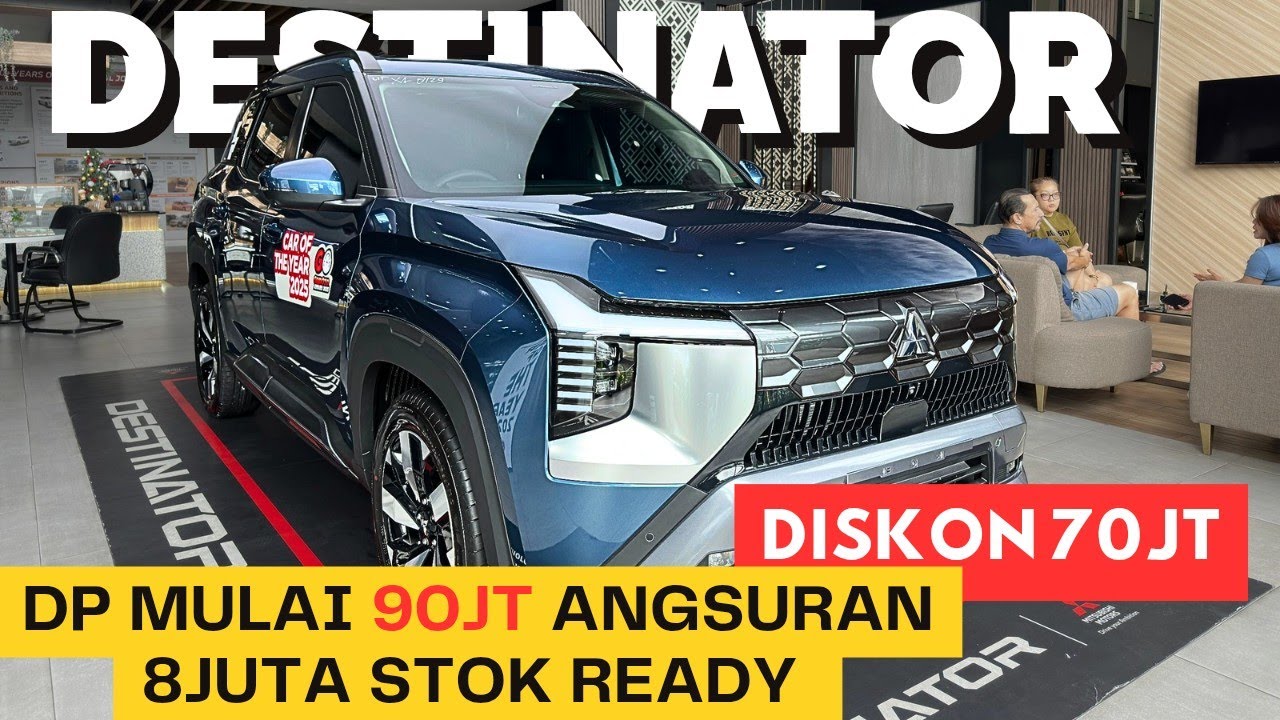 Awal tahun udah kasih promo begini !! Destinator ultimate premium read stok DP mulai 90juta Bunga 0%