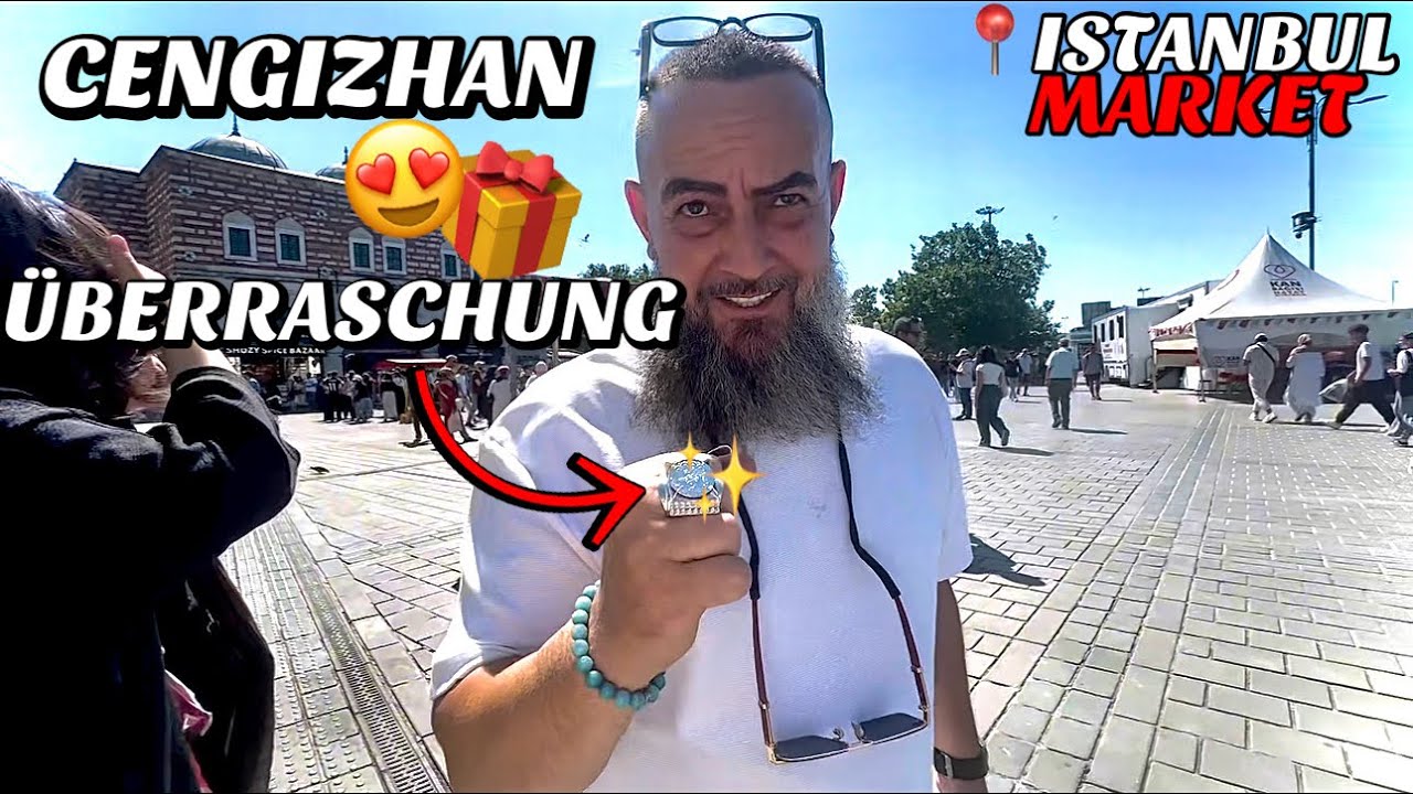 Cengizhan kauft BABA‘s TRAUM Ring am ISTANBUL MARKT😍🇹🇷