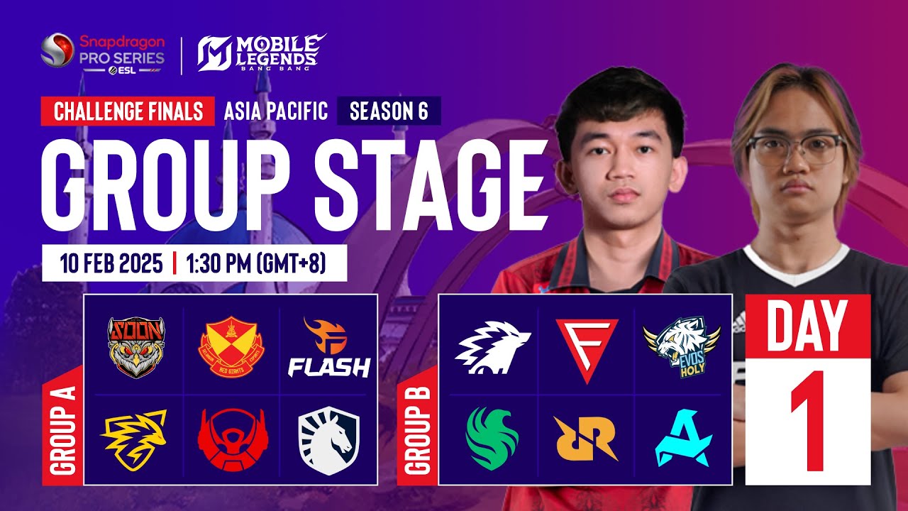 🔴 [Stream C] AP MLBB | Snapdragon Mobile Challenge Finals Group Stage | Season 6 | Day 1