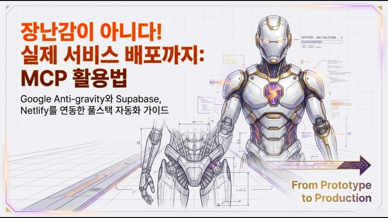 [Antigravity 13] 장난감이 아니다! 실제 서비스 배포까지: MCP(Model Context Protocol) 활용법