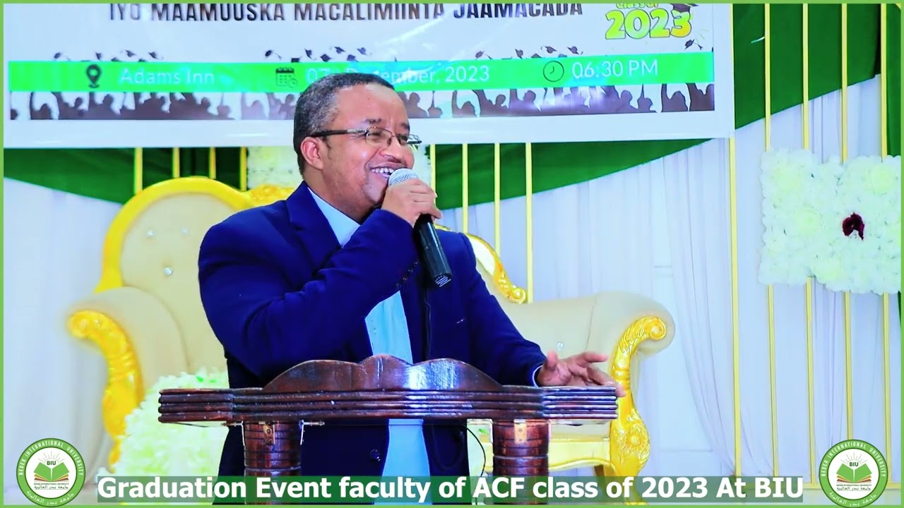 Ardayda Xisaabadka (Accounting and Finance) ee Jaamacadda Beder ayaa macalimiintooda maamuustay